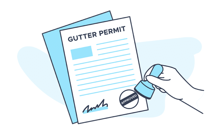 Gutter Permit Fees